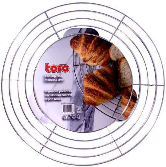 Toro Podložka na zdobení cukroví nerez
