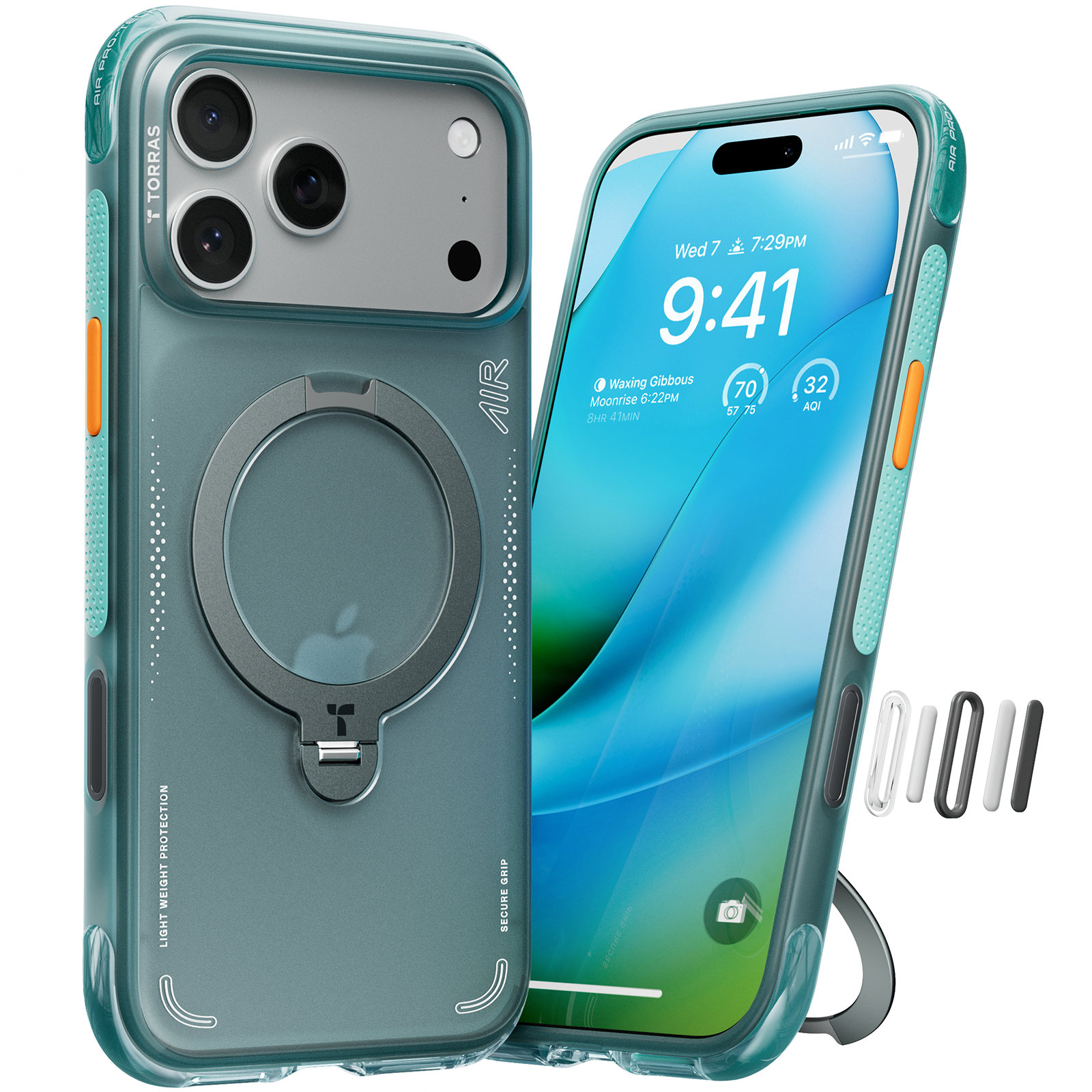 Torras Ostand Q3 Air Glacier Sprint iPhone 17 Pro
