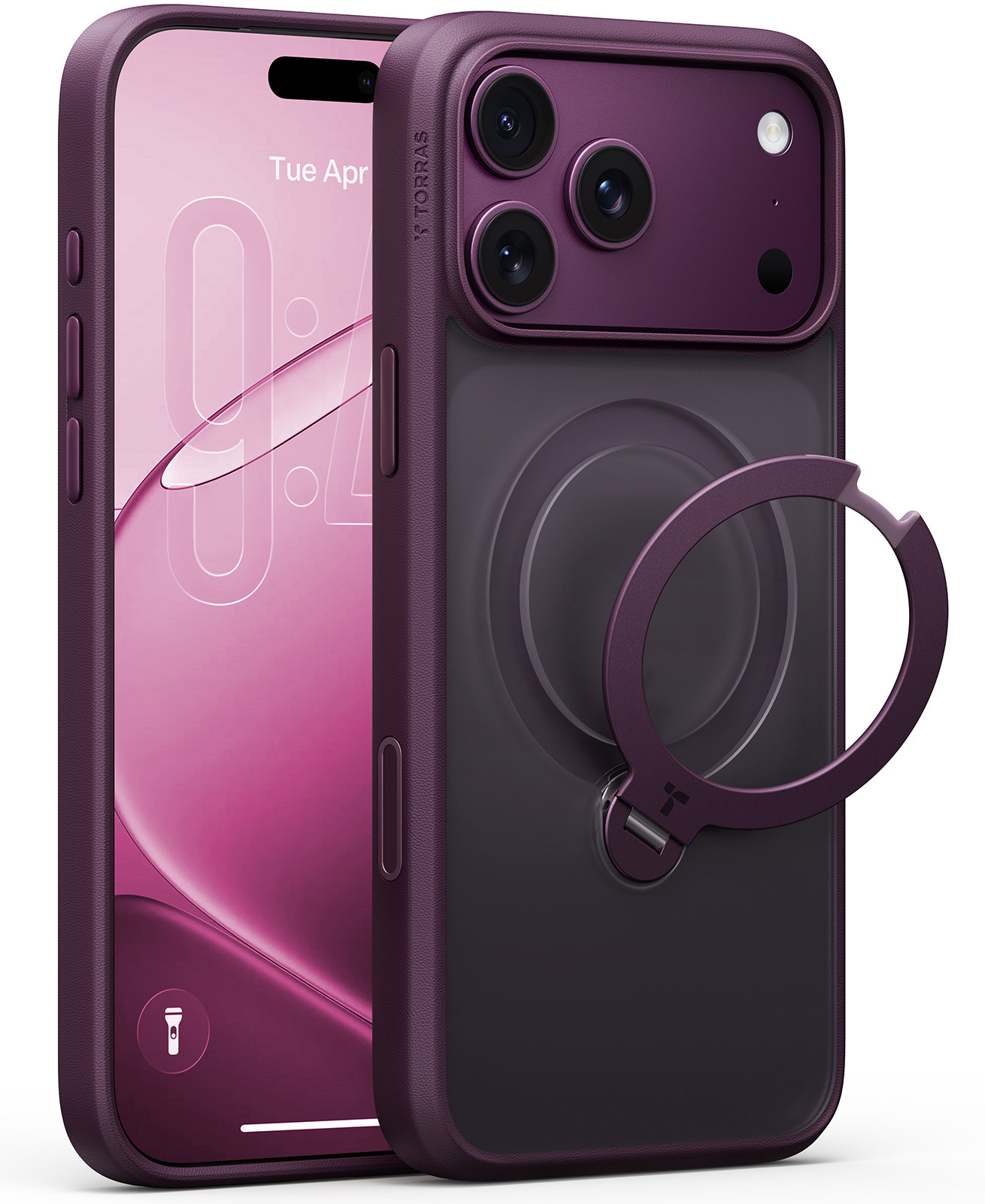Torras Ostand Q3 Spin Violet iPhone 18 Pro