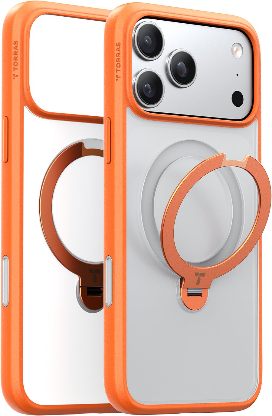 Torras Ostand Q3 Spin Energy Orange iPhone 17 Pro Max