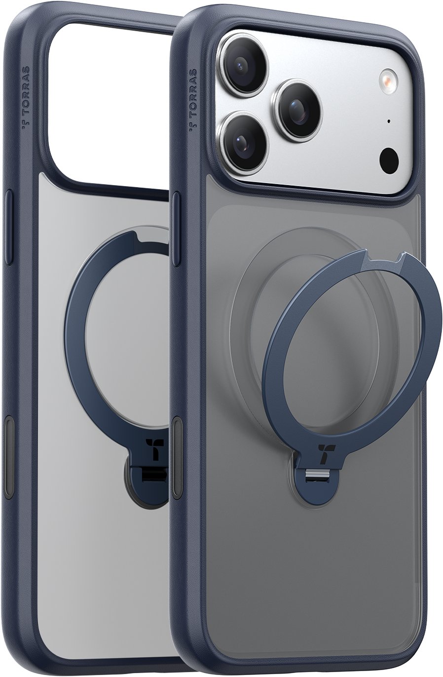 Torras Ostand Q3 Spin Midnight Blue iPhone 17 Pro