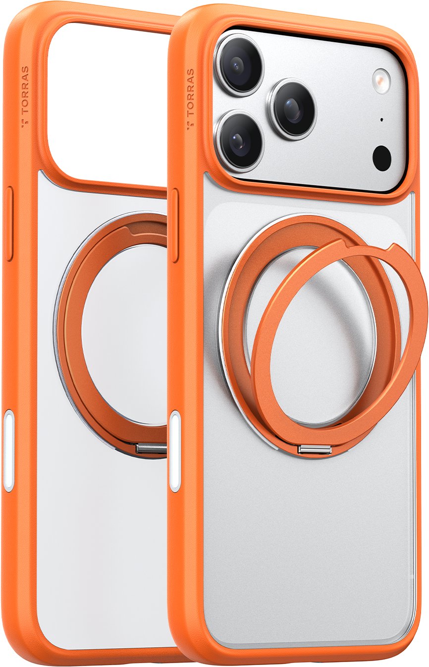 Torras Ostand Pro Energy Orange iPhone 17 Pro Max