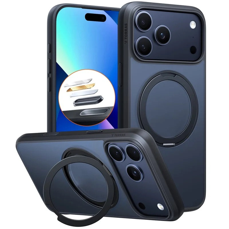 Torras Ostand O1 Guardian Black iPhone 18 Pro