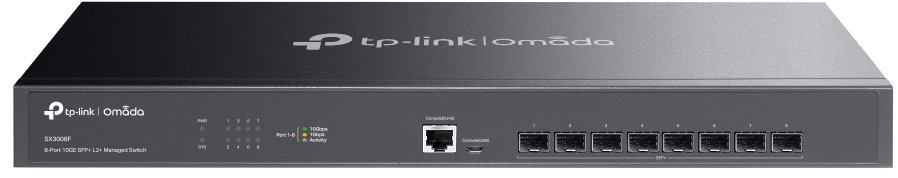 TP-Link TL-SX3008F - 8-portový gigabitový switch