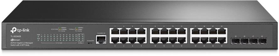 TP-Link TL-SG3428 - 28portový gigabitový switch