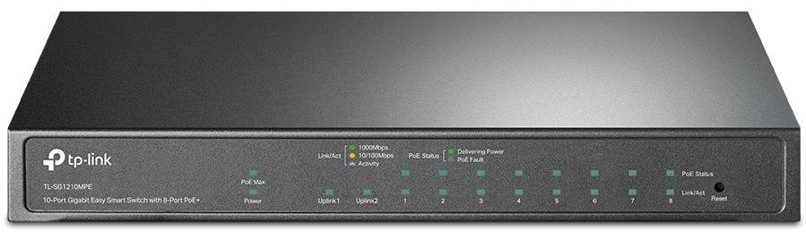 TP-Link TL-SG1210MPE switch s 10 porty a PoE podporou
