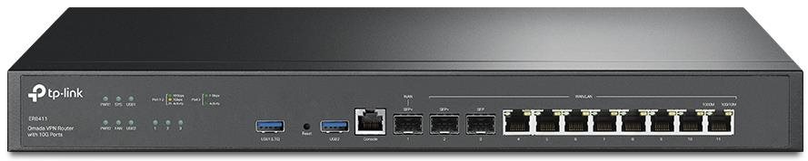 Router TP-Link ER8411 s moderním designem a funkcemi pro správu sítě.