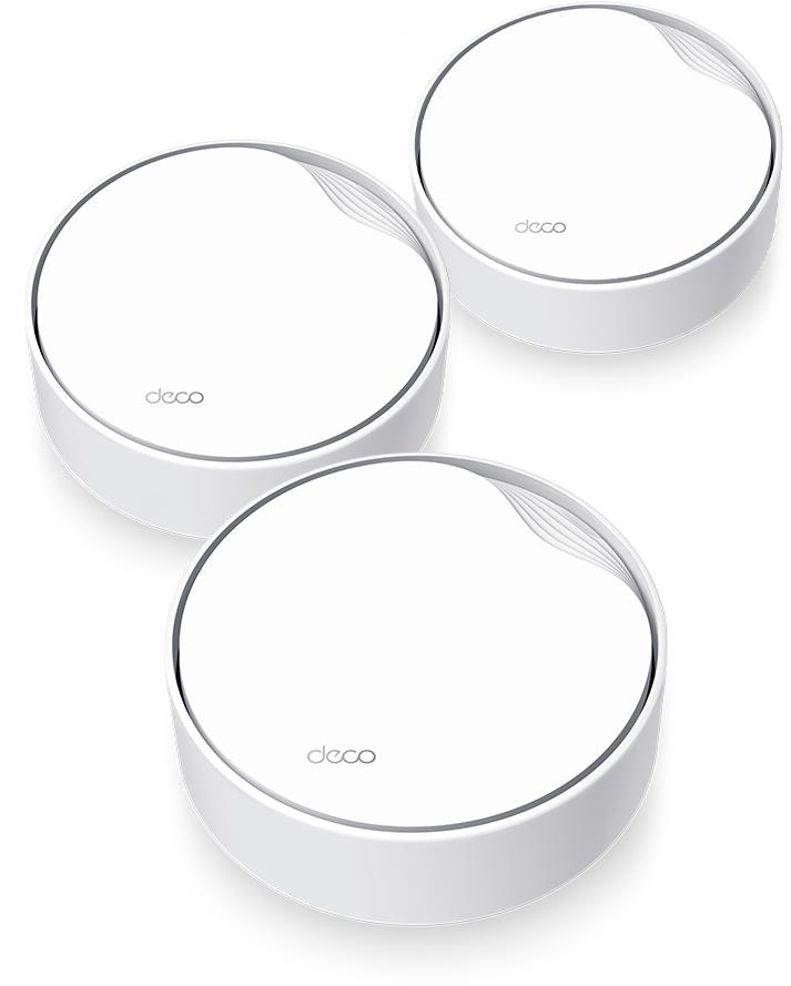 TP-Link Deco X50-PoE 3-pack - WiFi systém pro domácnosti a kanceláře