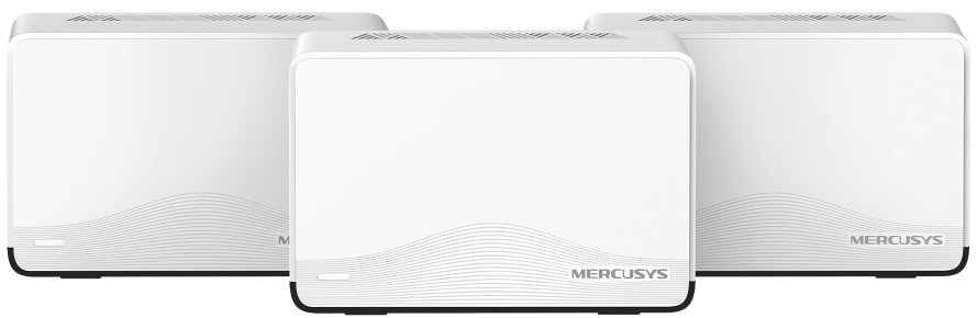 Mercusys Halo H27BE, BE3600 Mesh Wi-Fi 7 (3-pack) pro stabilní internetové připojení