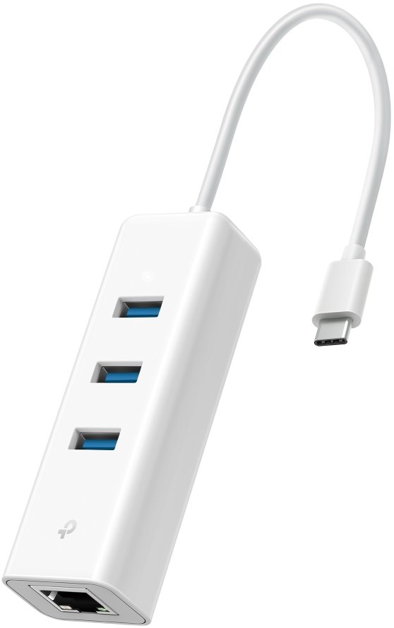 TP-Link UE330C - Převratný USB-C kabel s Gigabit Ethernet a 3-Portovým USB hubem