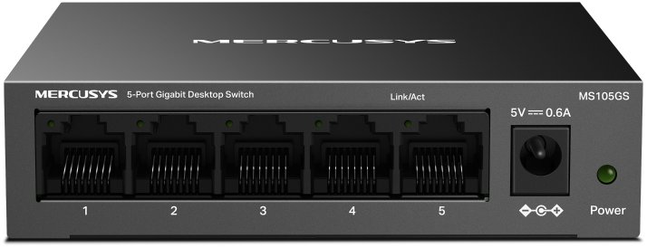 Mercusys MS105GS, 5-Port Gigabit switch