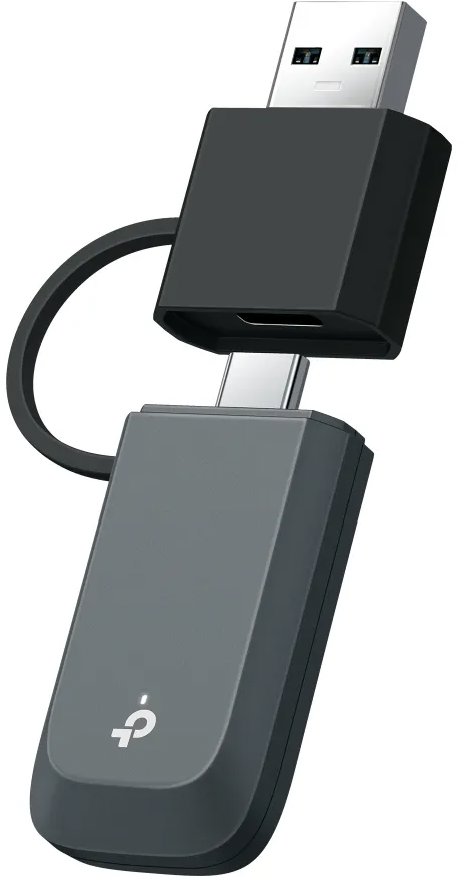 TP-Link Archer TBE400U, BE6500 Tri-Band Wi-Fi 7 Mini, USB-A/USB-C
