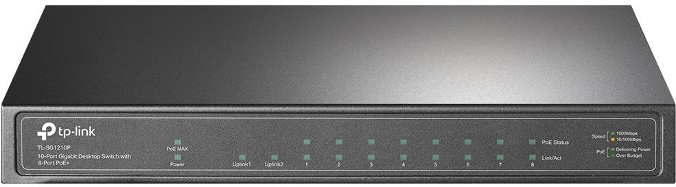 TP-Link TL-SG1210P gigabitový switch s PoE