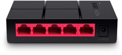 Mercusys MS105G - Rychlý a spolehlivý switch