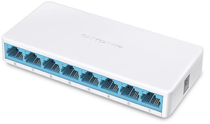 Mercusys MS108 - výkonný 8-portový switch