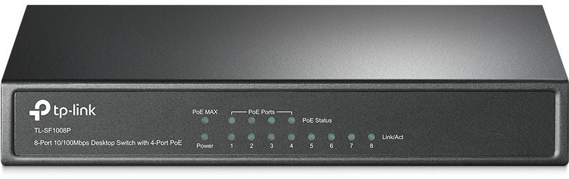 TP-Link TL-SF1008P - Osmiportový PoE switch