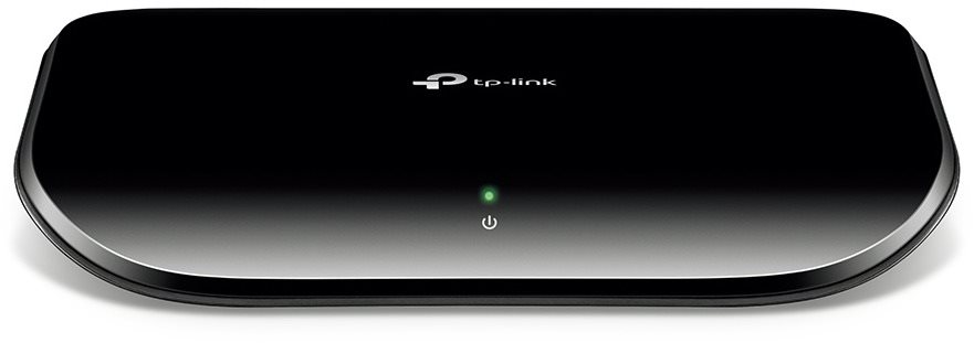 Síťový switch TP-Link TL-SG1005D s 5 porty Gigabit Ethernet.