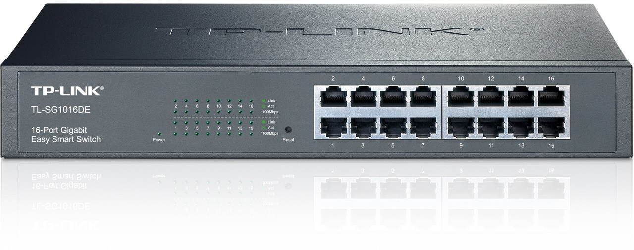 TP-Link TL-SG1016DE - 16portový gigabitový switch