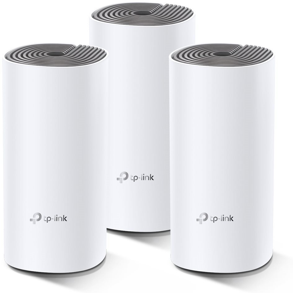 TP-Link Deco E4 3-pack - komplexní síťová řešení pro domácí nebo pracovní prostředí