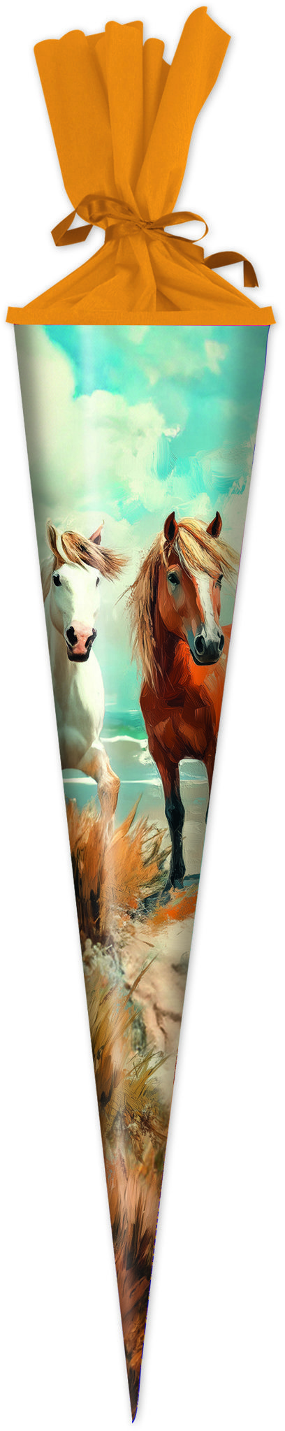 TOPPOINT kornout na sladkosti 35 cm - Koně