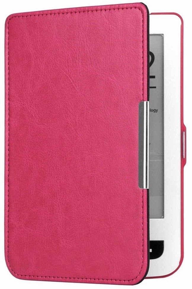 Durable Lock 0515 - pouzdro na Pocketbook 622 / 623 - tmavě růžové pouzdro, magnet