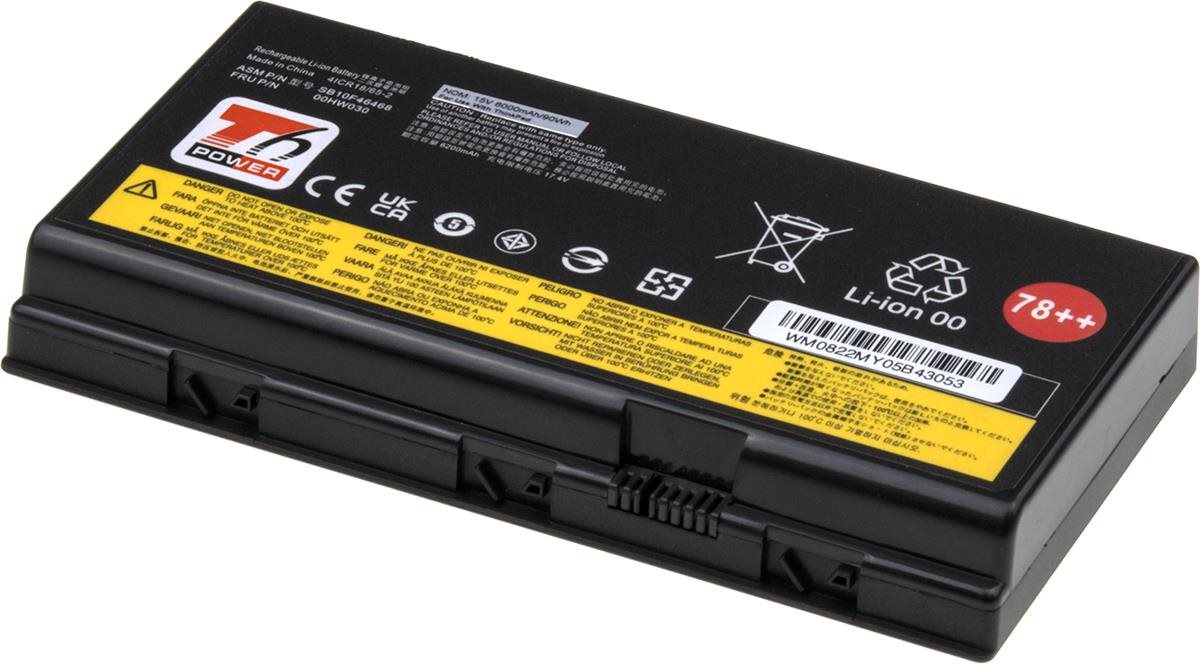 T6 Power pro Lenovo ThinkPad P70 20ER, Li-Ion, 5600 mAh (84 Wh), 15 V