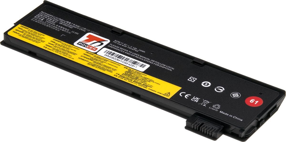 T6 Power pro Lenovo ThinkPad T570, Li-Ion, 2100 mAh (24 Wh), 11,4 V