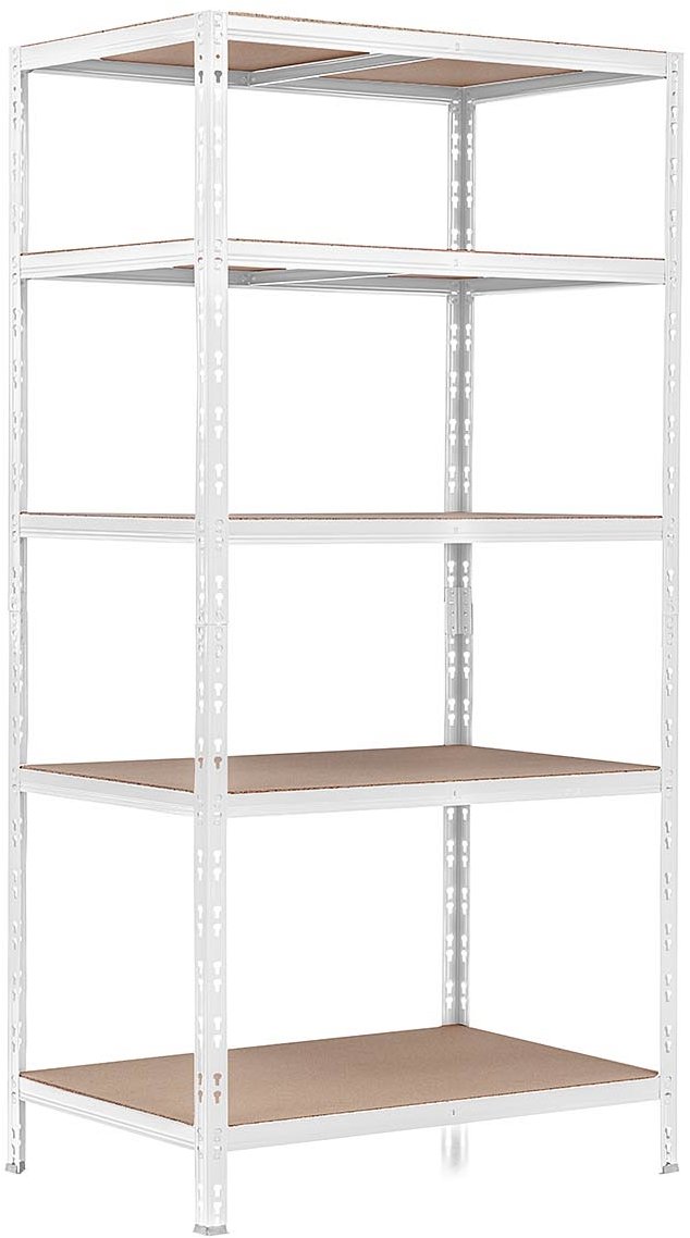 Trestles Policový regál 1800 × 900 × 600 mm, bílý