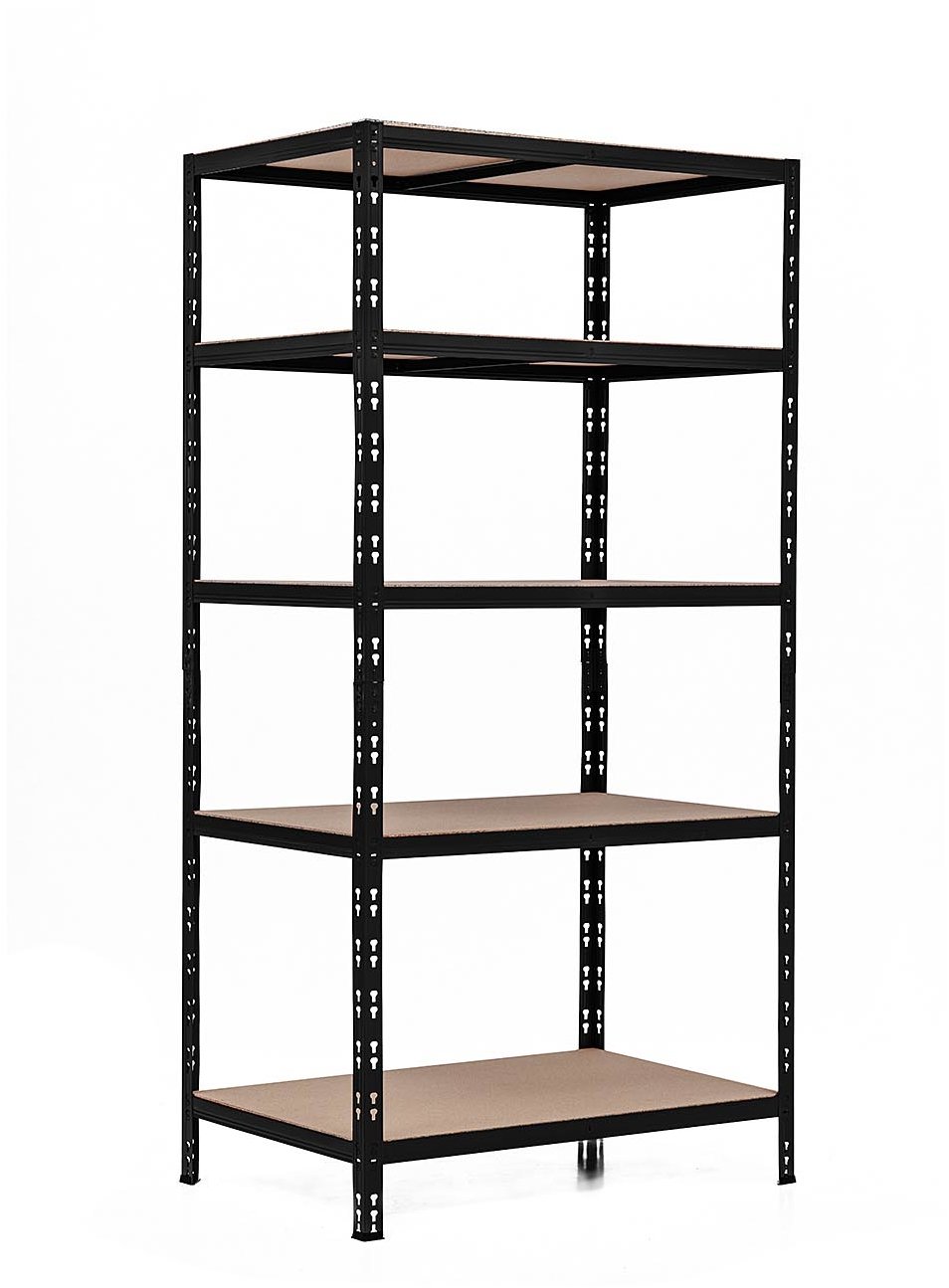 Trestles Policový regál 1800 × 900 × 600 mm, černý
