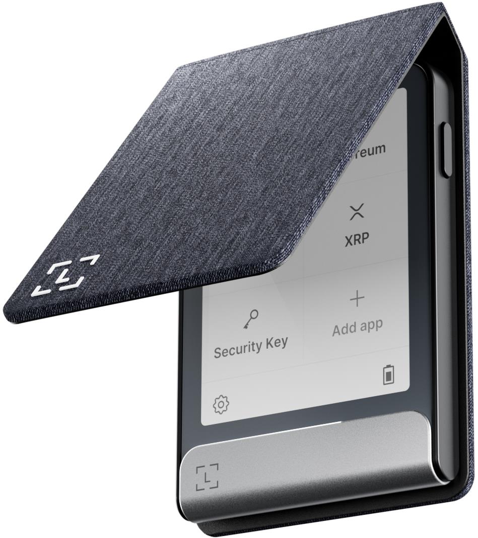 Ledger Flex Magnet Folio Business Charcoal