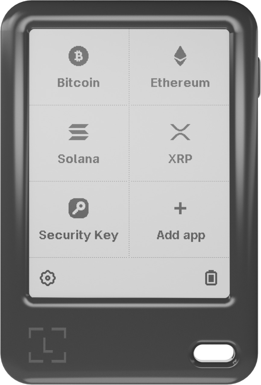 Ledger Nano Gen 5 Dark Crypto Hardware Wallet with Recovery Key