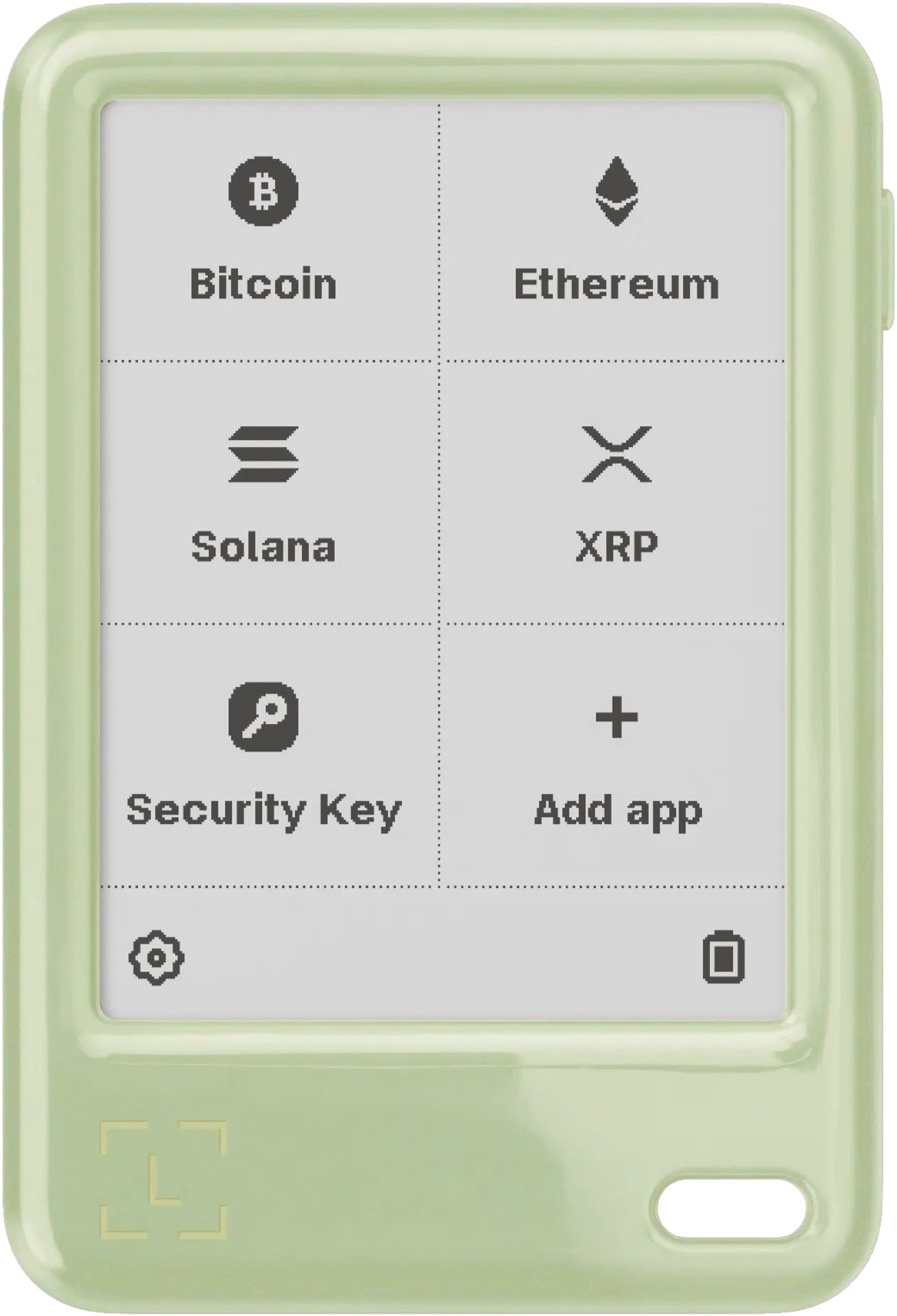 Ledger Nano Gen 5 Matcha Green Crypto Hardware Wallet with Recovery Key