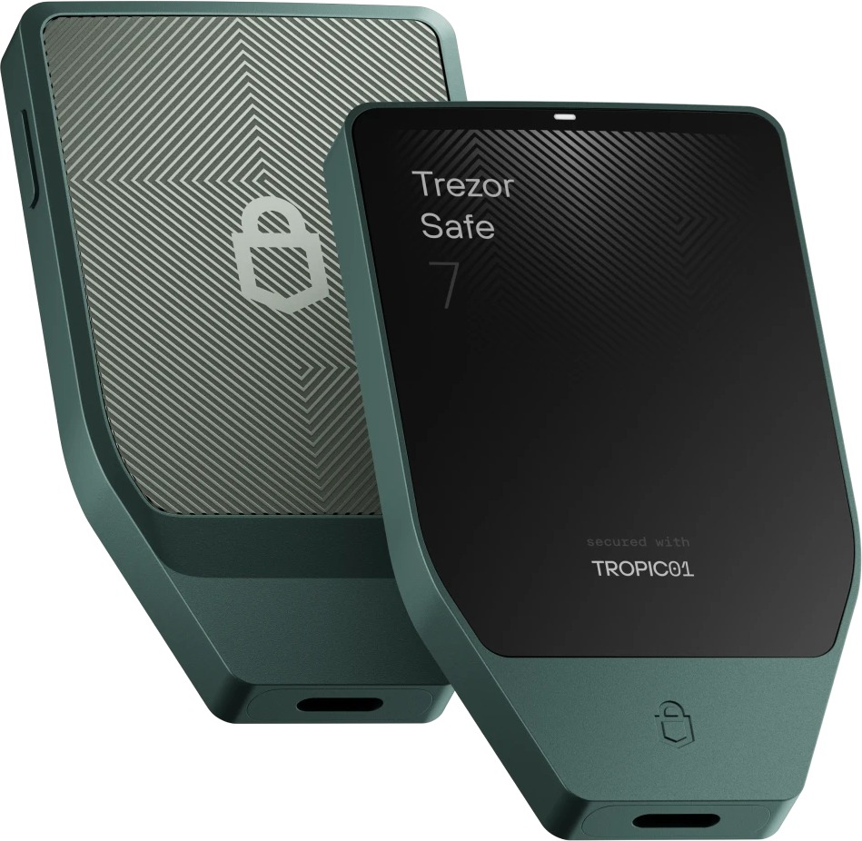Trezor Safe 7 - Obsidian Green