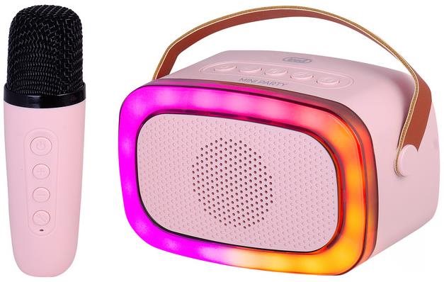 Trevi XR 8A01 +BT Miniparty Karaoke speaker růžový