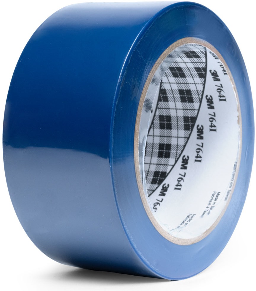 3M Univerzální označovací PVC lepicí páska 764i, 50 mm × 33 m, modrá