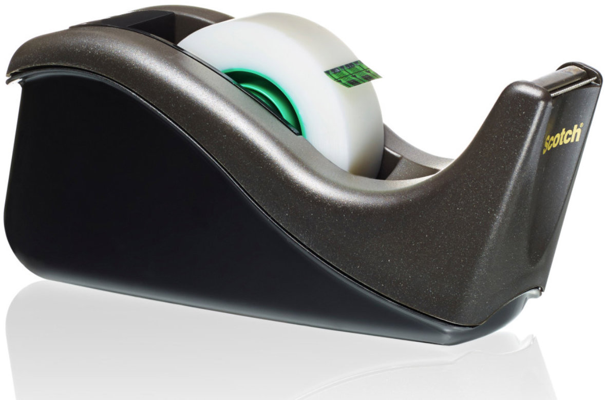 3M Scotch černý zásobník na lepící pásky včetně 1 role pásky 19 mm × 33 m