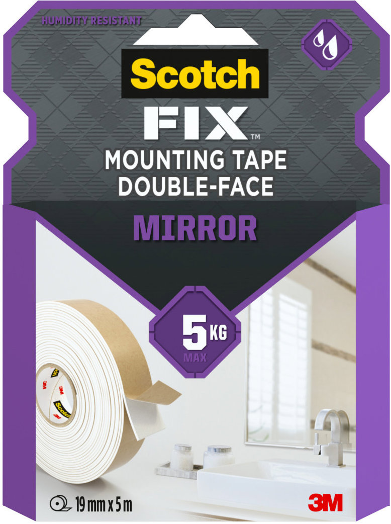3M Scotch-FIX Zrcadlová oboustranná montážní páska 4496W-1950-P
