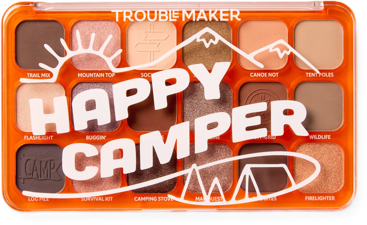 Trouble Maker Big Trouble Shadow Palette Happy Camper