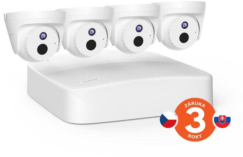 Tenda K4P-4CR Video PoE Security Kit 4MP s kamerami