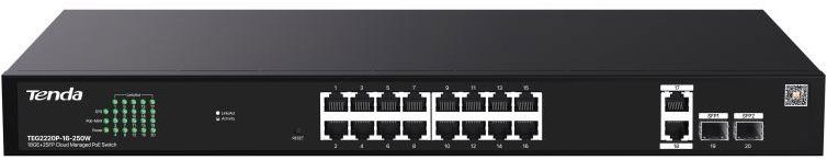 Tenda TEG2220P 24-portový Gigabit switch s PoE