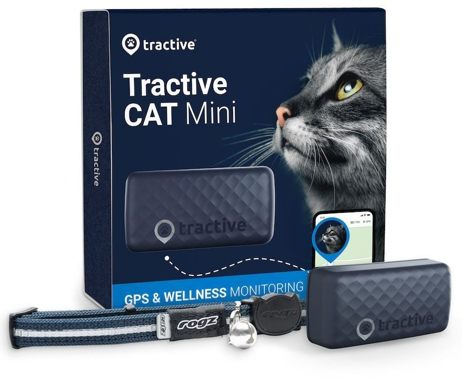 Tractive GPS CAT Mini, tmavě modrý