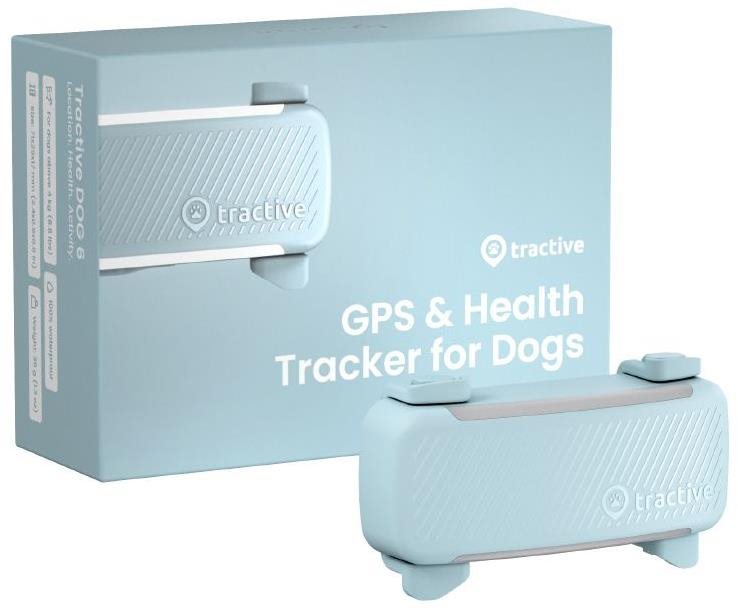 Tractive DOG 6 – GPS lokátor pro psy a monitor zdraví, mátový