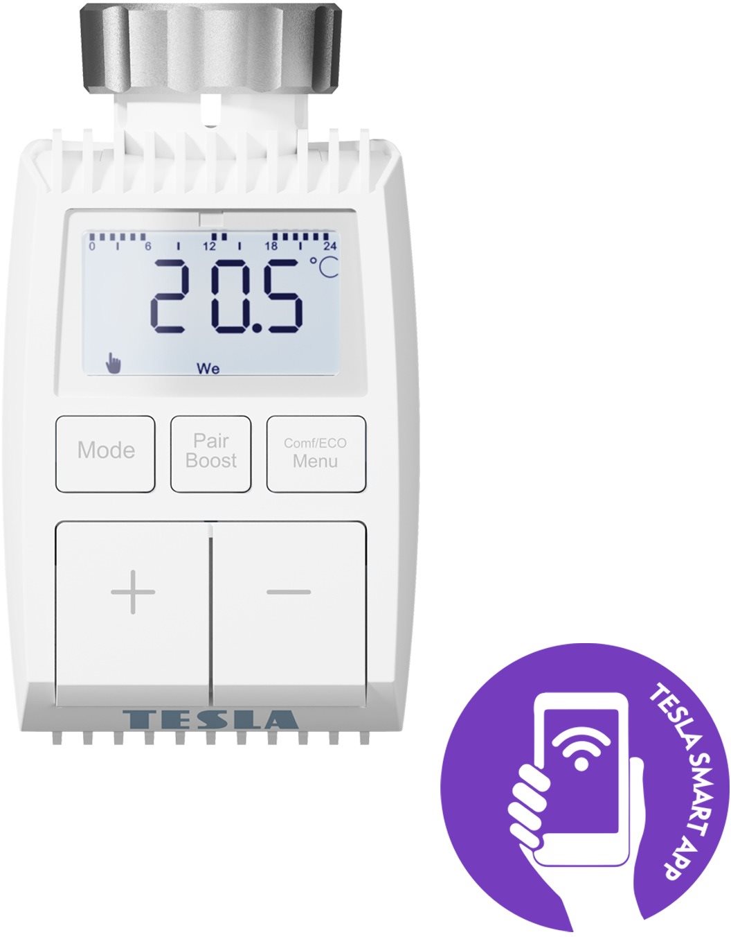 Termostatická hlavice Smart Thermostatic Valve TV100