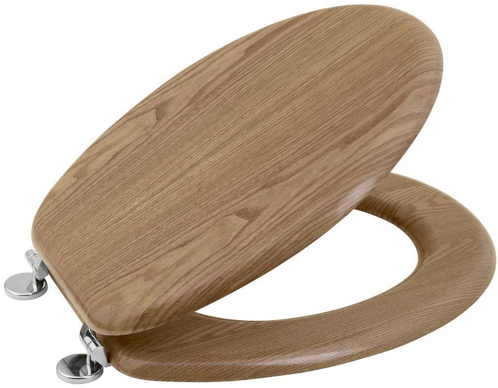 AQUALINE Záchodové prkénko MDF dub 1705-10