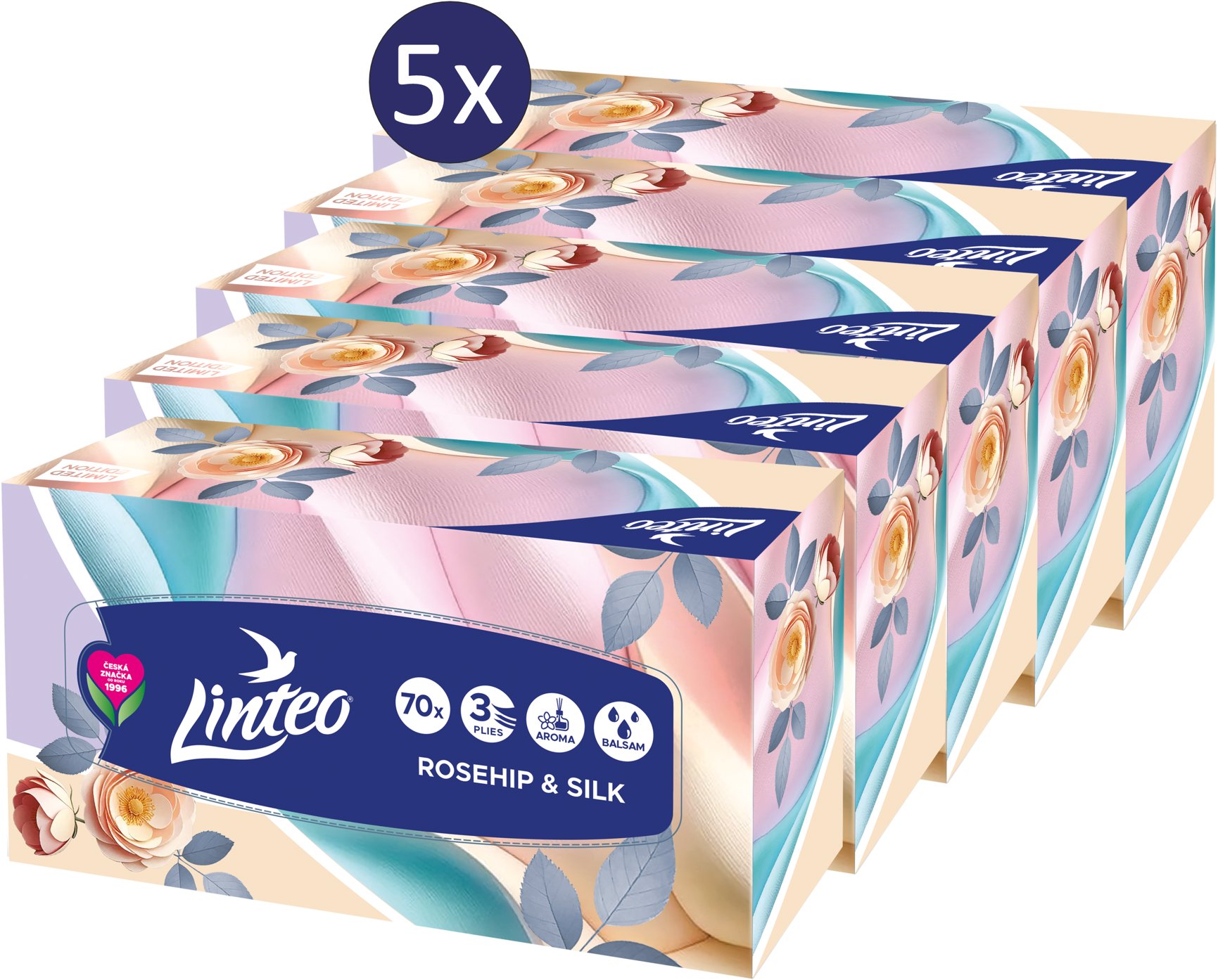 LINTEO Rosehip & Silk (5× 70 ks)