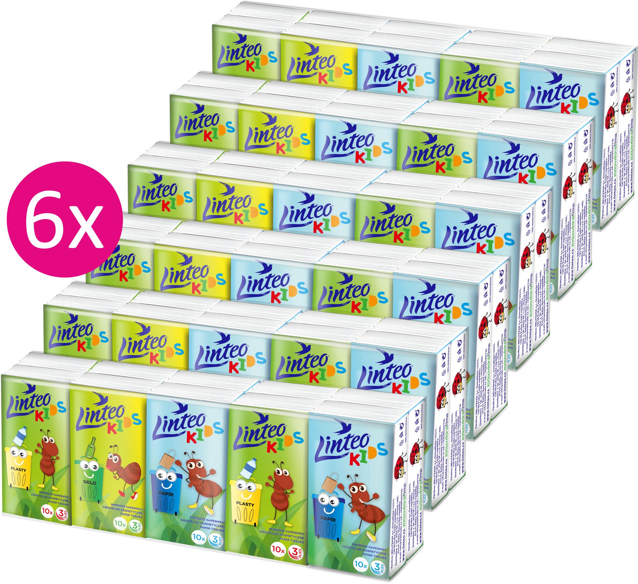 LINTEO Kids 6× (10× 10 ks)