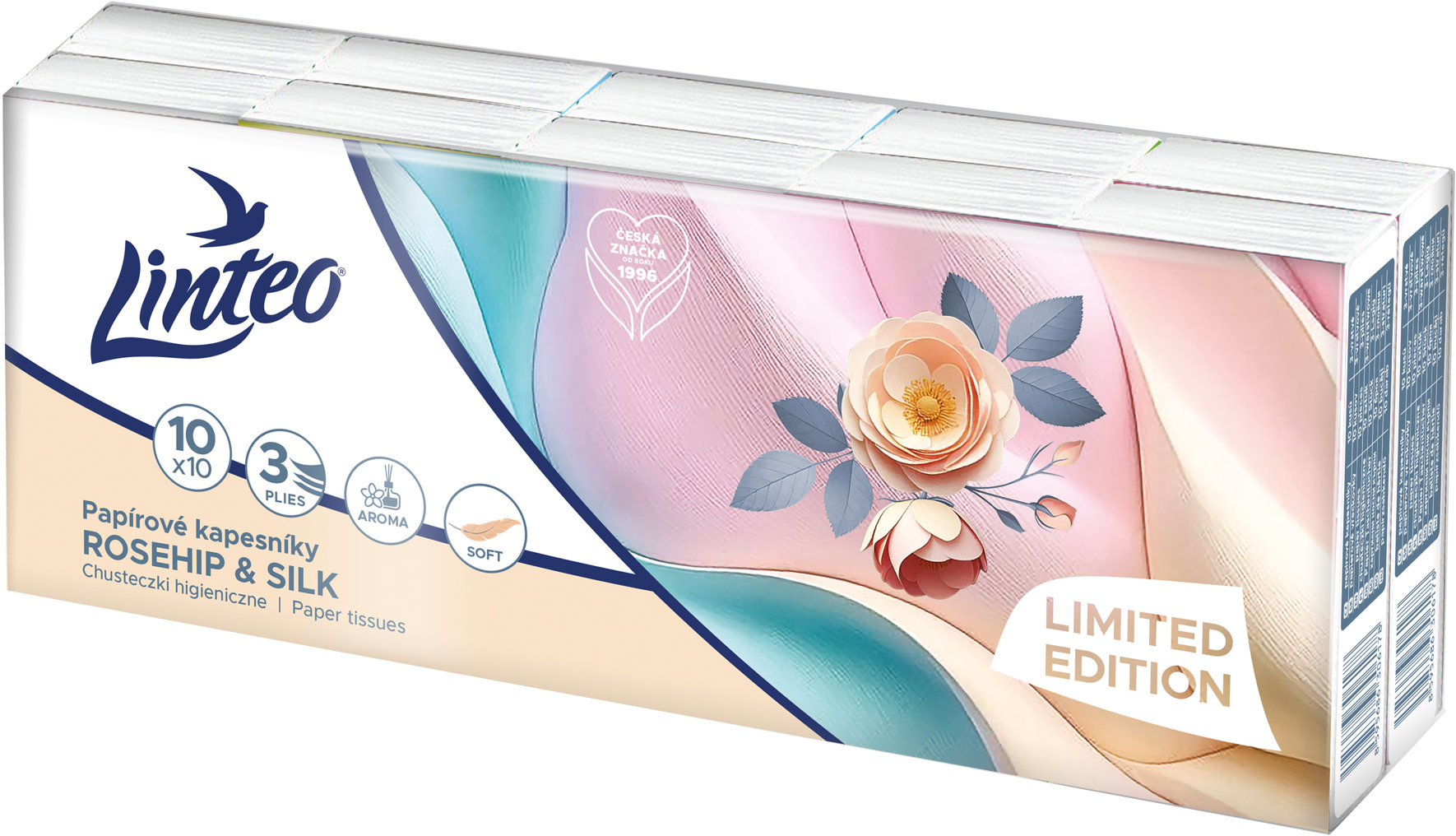 LINTEO Rosehip & Silk (10× 10 ks)