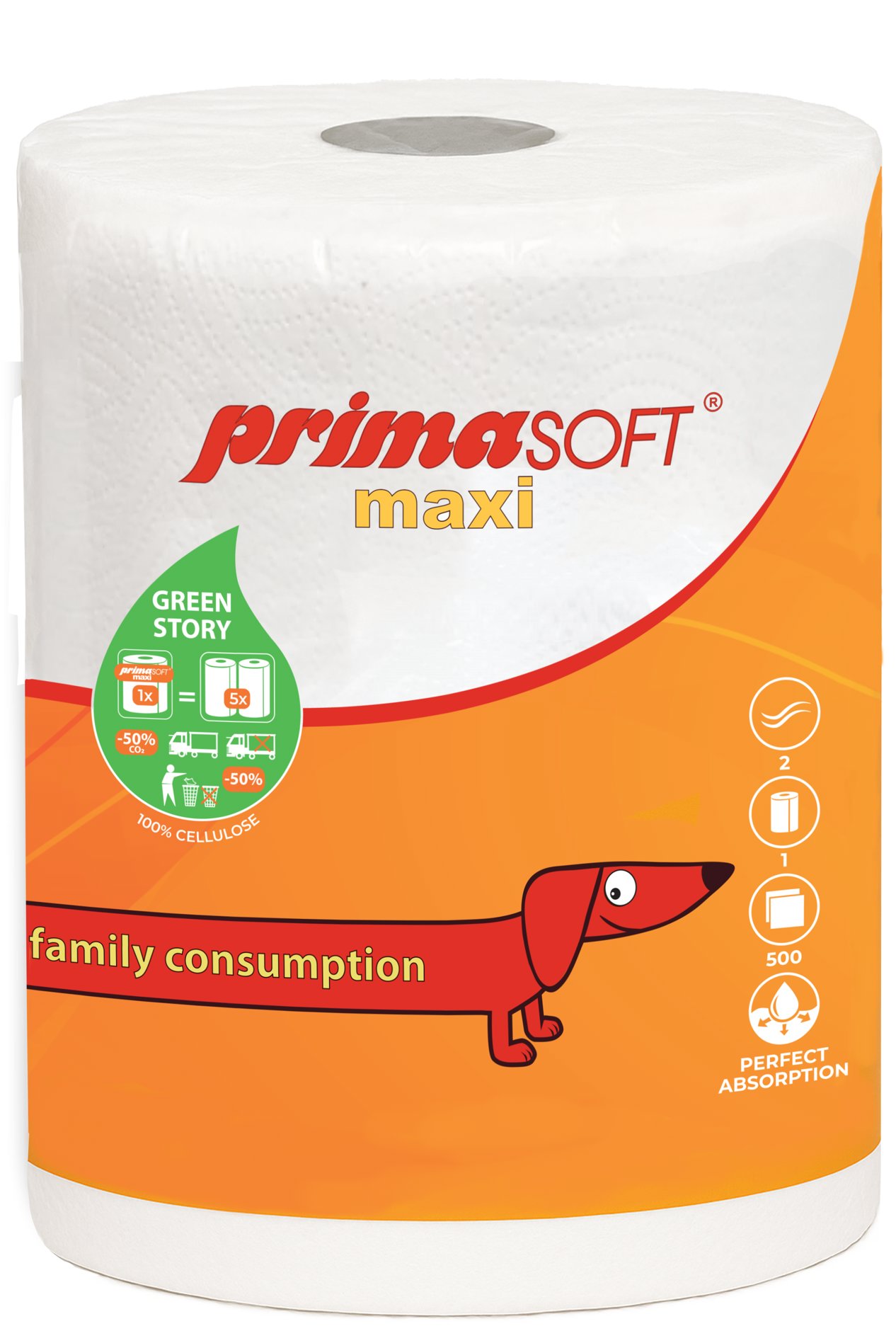 PRIMASOFT Maxi kuchyňská role 1 ks
