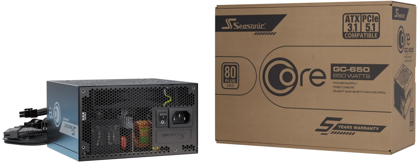 Seasonic Core GC-650 ATX 3.1