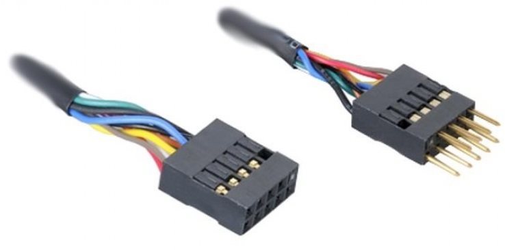 AKASA USB 2.0 Internal Extension 40cm